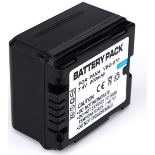 แบตกล้องPANASONIC Digital Camcorder Battery VBG070 (Black)