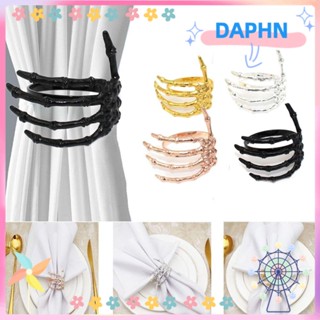 Daphs แหวนผ้าเช็ดปาก โลหะผสม สําหรับวันฮาโลวีน