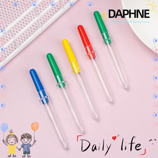 ♫DAPHNE♫ 5Pcs Automatic Needle Inserter Sewing|Sewing Tools Needle Threader Easy DIY Random Color Handmade Sewing Accessories