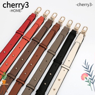 Cherry3 สายสะพายไหล่ สะพายข้าง หนังแท้ ทนทาน ดัดแปลง สําหรับกระเป๋าถือ