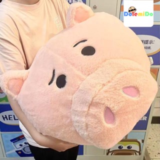 พร้อมส่ง หมอนตุ๊กตาหมูแฮมน่ารัก ขนาดใหญ่ ของขวัญสําหรับเด็กผู้ชาย และผู้หญิง