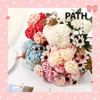 Path ดอกไฮเดรนเยียประดิษฐ์ 15 ดอก สําหรับตกแต่งบ้าน ปาร์ตี้