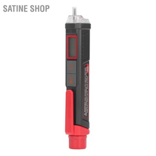 SaTine Shop HT103 ปากกาทดสอบแรงดันไฟฟ้า AC กันน้ำ เสียง ไฟเตือน 12-1000V