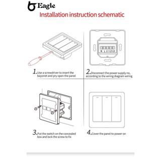 ⭐24H SHIPING⭐Advanced Wireless Wall Light Switch for Smart Homes Enhance Your Home Automation