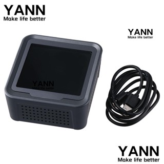 YANN1 เครื่องตรวจจับ CO2 ในร่ม, หน้าจอ LED HD WiFi ตรวจสอบคุณภาพอากาศ, แบบพกพา 3 in 1 เครื่องตรวจจับคาร์บอนไดออกไซด์ ขนาดเล็ก สําหรับบ้าน, สํานักงาน, โรงเรียน