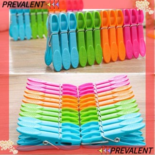 Preva คลิปหนีบผ้า พลาสติก ขนาดเล็ก 4 สี 48 ชิ้น