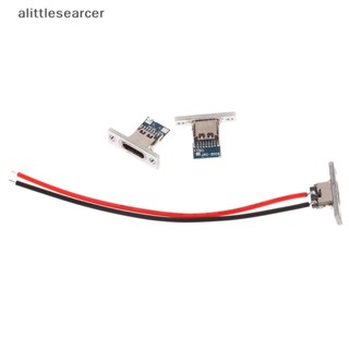 Alittlesearcer แจ็คเชื่อมต่อ USB Type-C 2Pin 2P 4P กันน้ํา EN