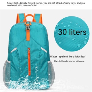 Outdoor mountaineering hiking backpack foldable ultra light breathable waterproof outdoor travel spring outing backpack 9EDX