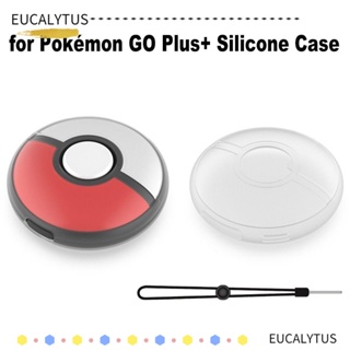 Eutus เคสซิลิโคนใส แบบนิ่ม ลายโปเกม่อน กันกระแทก สําหรับ Pokémon Go Plus+