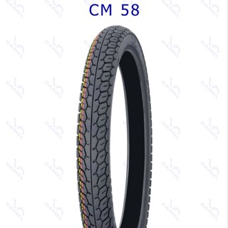 CAMEL คาเมล ยางนอก 60/90-17 (30P) ลาย CM58 (แบบใช้ยางใน) ยางใหม่ ส่งตรงจากโรงงาน ได้มาตรฐาน  (MS_Parts Online.)