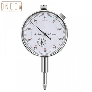 【ONCEMOREAGAIN】Clear Scale 0 10mm Measuring Tool with Large Dial Readout Industrial Application