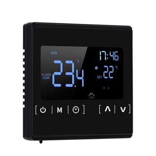 Sale! Floor Heating Thermostat Lcd Touch Screen Control Temperature Controller