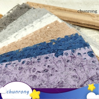 Chunrong กระดาษอาร์ต หลากสี 10 ชิ้น ต่อชุด DIY