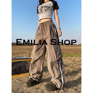 EMILIA SHOP  กางเกงขายาว กางเกงขายาวผู้หญิง สไตล์เกาหลี  สบาย ทันสมัย Beautiful Chic A20M09Z 36Z230909