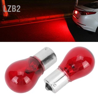 LZB2 12V รถ สัญญาณไฟเบรคเลี้ยวไฟท้ายหลอดไฟสีแดง 1156/S25/BA15S
