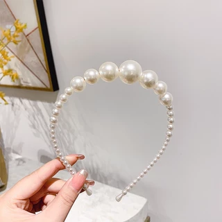 {พร้อมส่งจากไทย} ที่คาดผมไข่มุก ที่คาดผมมุก สไตล์เกาหลี