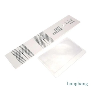 Bang โปรแทรกเตอร์จัดตําแหน่งตลับหมึกไวนิล LP ปรับระยะได้