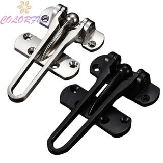 【COLORFUL】Secure Your Home with Sturdy Room Bar Door Lock Premium Stainless Steel Material