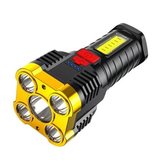 USB Rechargeable Torch Five-core High Intensity Lighting Portable Searchlight