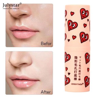 JULYSTAR 2023 ใหม่ Oxya Invisible Pore Face Primer Long Lasting Makeup Primer Stick Foundation Oil Control Facial Matte Primer เครื่องสำอางเกาหลี