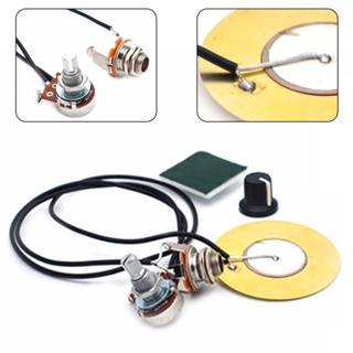 New Arrival~Premium Guitar Pickup Transducer Prewired Amplifiers 50MM Piezo for Better Sound