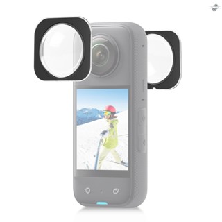 {fly} ฝาครอบเลนส์กล้องพาโนรามา 2 ชิ้น สําหรับกล้อง Insta360 X3