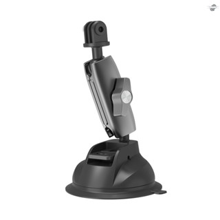 {fly} TELESIN TE-SUC-010 Aluminum Alloy Suction Cup Mount with Double Ball Head 1/4 Inch Screw Replacement for  11 10 9 Action Camera ILDC Smartphone