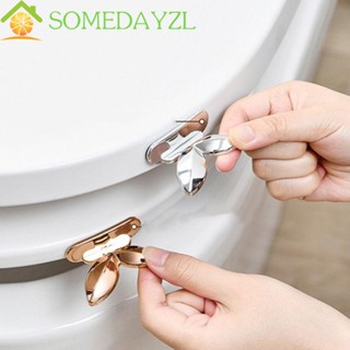 Somedayzl ที่จับฝาชักโครก แบบโลหะ 2 ชิ้น