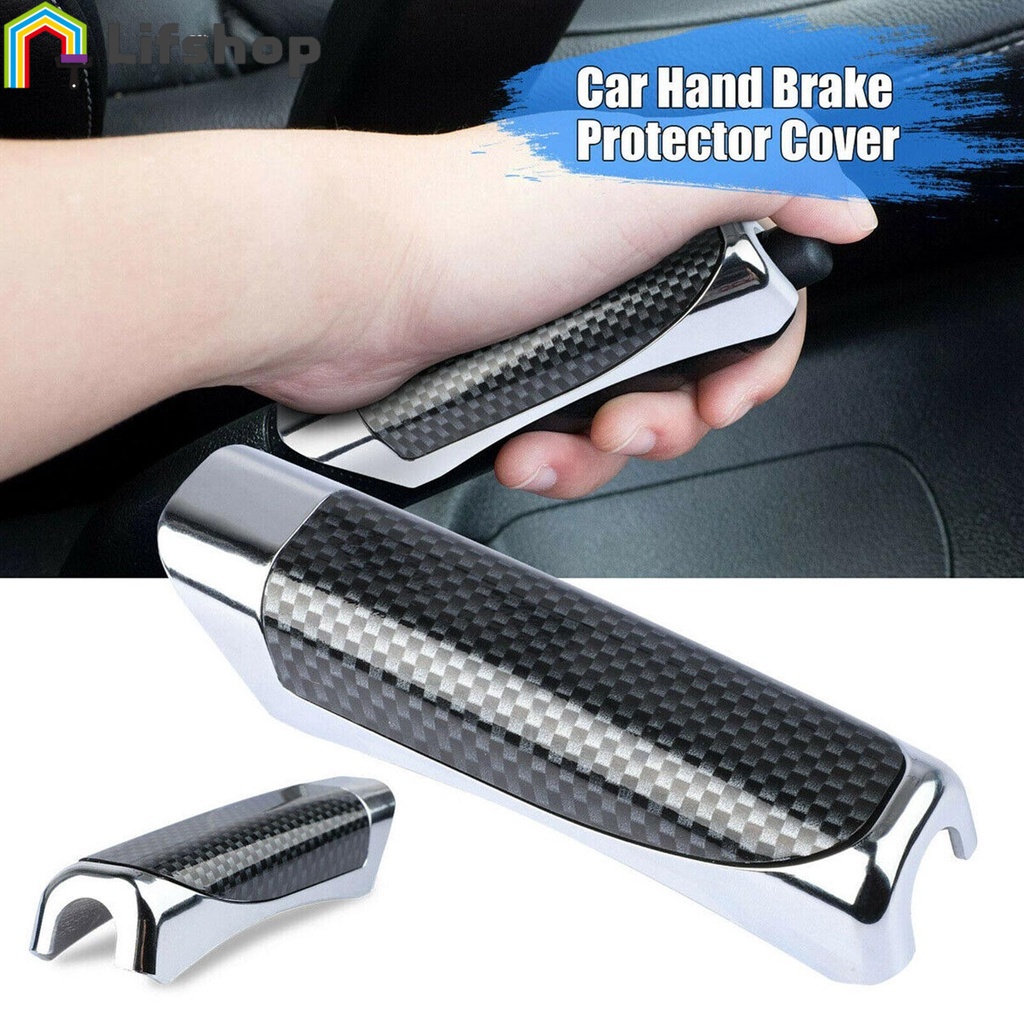 ปลอกหุ้มเบรกมือรถยนต์ / ปลอกหุ้มแฮนด์เบรก ดัดแปลงอัตโนมัติ / ปลอกหุ้มเบรกมือ ป้องกันการลื่นไถล / ปลอกหุ้มเกียร์ตกแต่ง กันฝุ่น