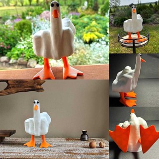 Duck You Resin Duck Figurine Ornament Little Duck Figurine  Yard Art Decor