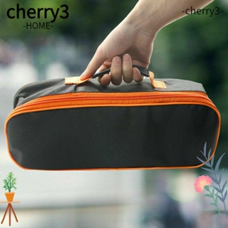 Cherry3 กระเป๋าเครื่องมือ กระเป๋าซิป สีดํา กันน้ํา