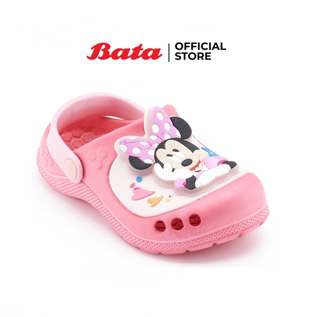 Bata บาจา Bubble Gummers รองเท้าแตะรัดส้น สีสันสดใส น่ารัก สำหรับเด็กผู้หญิง สีชมพู รหัส 3515625