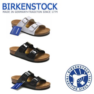 Birkenstock Arizona รองเท้าแตะ รองเท้าชายหาด หนัง กันลื่น แฟชั่น สําหรับผู้ชาย และผู้หญิง