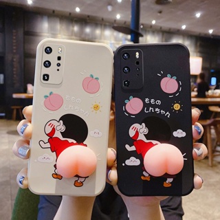 เคสโทรศัพท์มือถือ ลายการ์ตูนชินจัง สําหรับ Huawei mate40 Nova8 p30 p40 Mate30