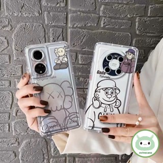 เคสโทรศัพท์มือถือแบบนิ่ม TPU ใส กันกระแทก ลายการ์ตูนอนิเมะน่ารัก สําหรับ Oppo A16-4G Oppo A16S A54S Oppo A5S A7 2018 AX5S AX7 A7N Oppo A12 A12S Oppo A11K Oppo A15 A15S