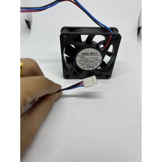 2406GL-05W-B59 NMB 24V 0.13A พัดลมระบายความร้อน ขนาด 60x60x15 (2นิ้วครึ่ง 2"1/2) สายไฟ 3 สาย รับประกันสินค้า 7 วัน