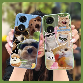 Anti-fall Simplicity Phone Case For OPPO A1 Pro 5G/Reno8T 5G Camera all inclusive cute soft shell Skin feel silicone