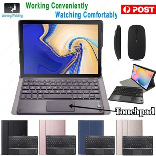 แป้นพิมพ์ทัชแพดบลูทูธไร้สาย ถอดออกได้ พร้อมเคสเมาส์ สําหรับ Lenovo Tab M10 3rd Gen TB328FU TB328XU 10.1 นิ้ว