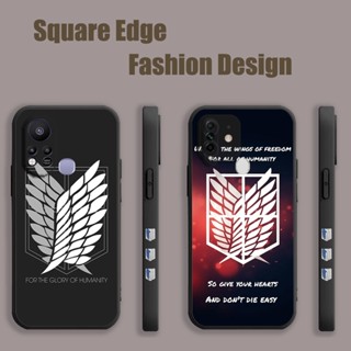 เคสโทรศัพท์มือถือ สําหรับ Vivo Y02 Y02A Y22S อนิเมะ ผ่าพิภพไททัน ภาค Attack on titan FGQ03