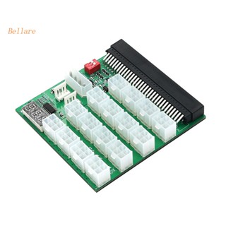 บอร์ดพาวเวอร์ซัพพลาย AU ATX 16x 6Pin 12V 64pin สําหรับขุด BTC [Bellare.th]