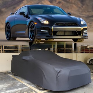 Lantop เคสผ้าซาติน ระบายอากาศ กันฝุ่น สําหรับ 2009-2022 NISSAN GTR R33 R34 R35