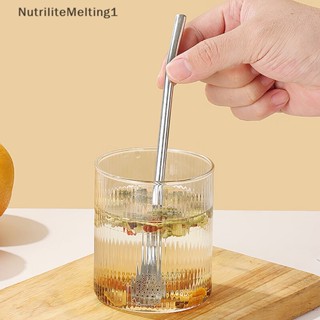 [NutriliteMelting1] 2in1 ช้อนคนค็อกเทล กาแฟ นม สเตนเลส ใช้ซ้ําได้ [TH]