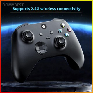 ❤ Domybest เกมแพดไร้สาย 2.4G ป้องกันการลื่นไถล แบบเปลี่ยน สําหรับ XBOX SERIES X S