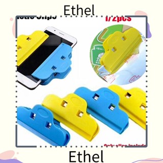 Ethel1 คลิปหนีบพลาสติก คุณภาพสูง สําหรับซ่อมแซมหน้าจอขนมขบเคี้ยว 1/2 ชิ้น