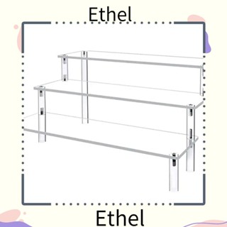 Ethel1 ขาตั้งอะคริลิคใส ทรงสี่เหลี่ยม หนา 3 ชั้น สําหรับวางอาหาร ขนมหวาน