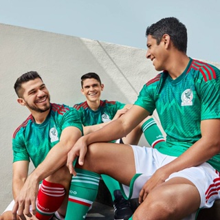 เสื้อกีฬาแขนสั้น ลายทีมชาติฟุตบอล Mexico 2022-2023 ชุดเหย้า สําหรับผู้ชาย และผู้หญิง