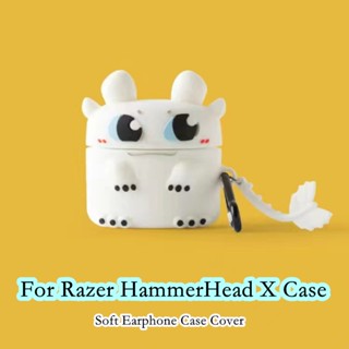 【Ĕĕ】เคสหูฟัง แบบนิ่ม ลายการ์ตูน สําหรับ Razer HammerHead X Razer HammerHead X TWS