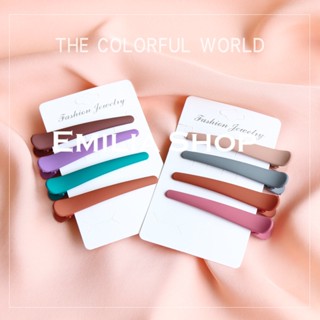 EMILIA SHOP 1 บาท ส่ง ฟรี BH&amp;SHOP กิ๊บติดผม เครื่องประดับผม ยางมัดผม ทันสมัย Chic ทันสมัย Comfortable U9AA0ET 36Z230909