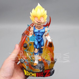 ส่งฟรี พร้อมส่ง โมเดลตุ๊กตา Dragon Ball Vegeta Demon Dahl Super Saiyan GK Ah Piece บรรจุกล่อง