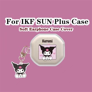 【ของแท้】เคสหูฟัง แบบนิ่ม แบบใส ลายการ์ตูน สําหรับ IKF SUN Plus IKF SUN Plus